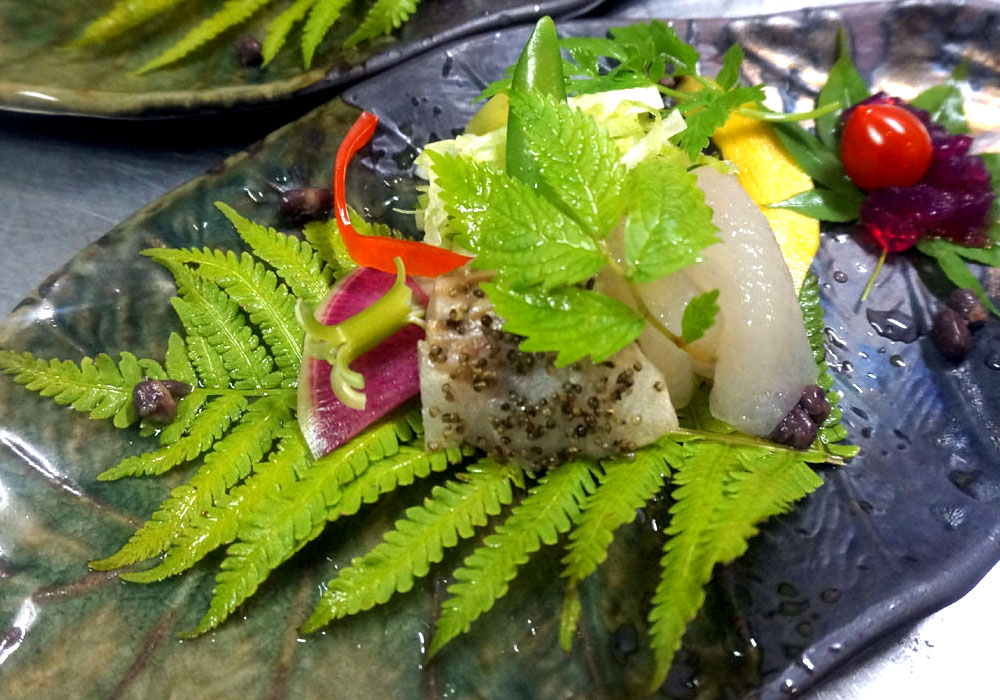 地の恵みを大切に